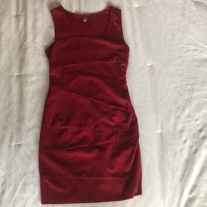 <new> Vince Camuto deep red dress size 6